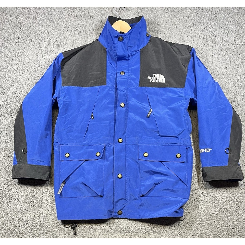 Vintage The North Face Gore-Tex Windstopper 3 In 1 Jacket Ski Fleece Mens M Blue